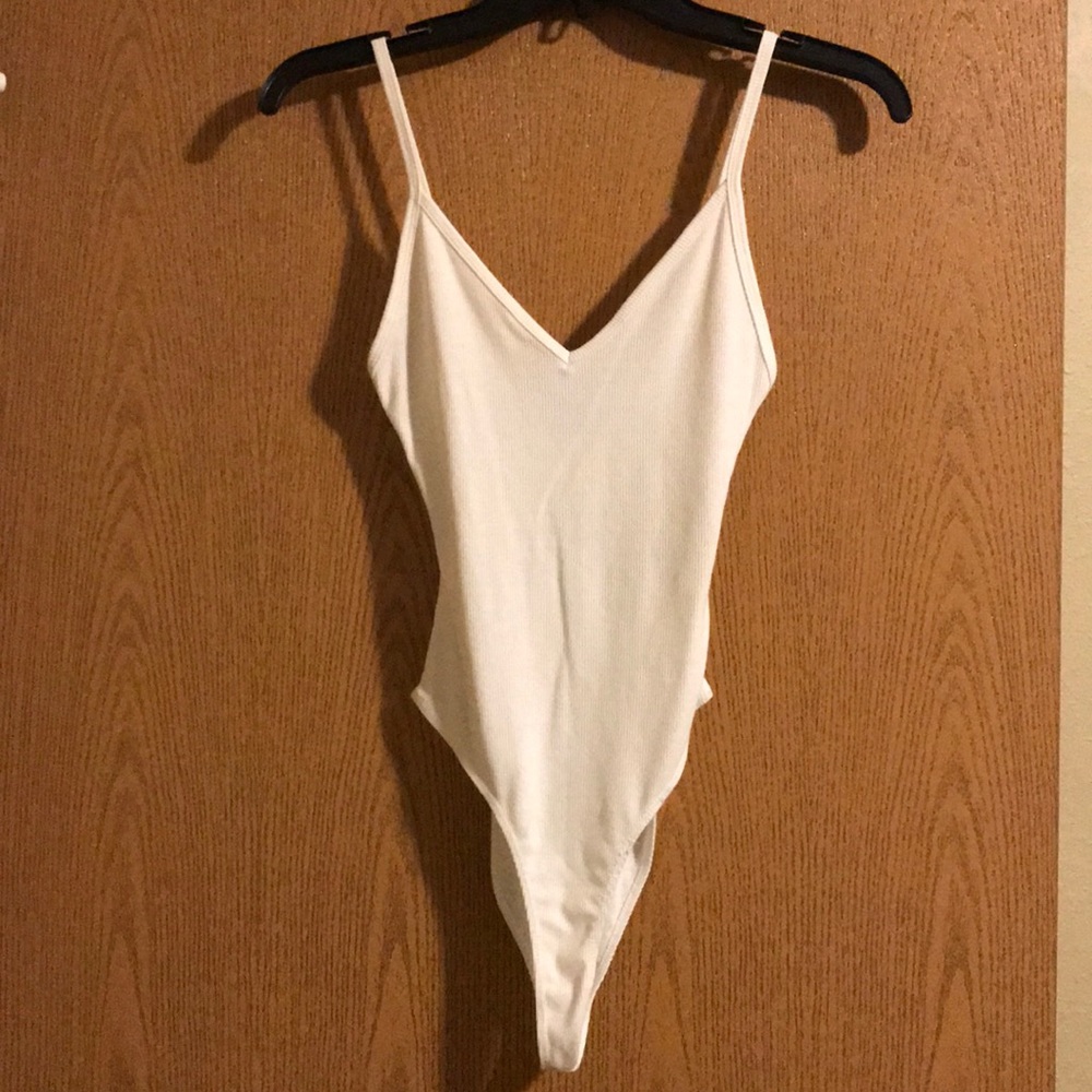 White cami bodysuit